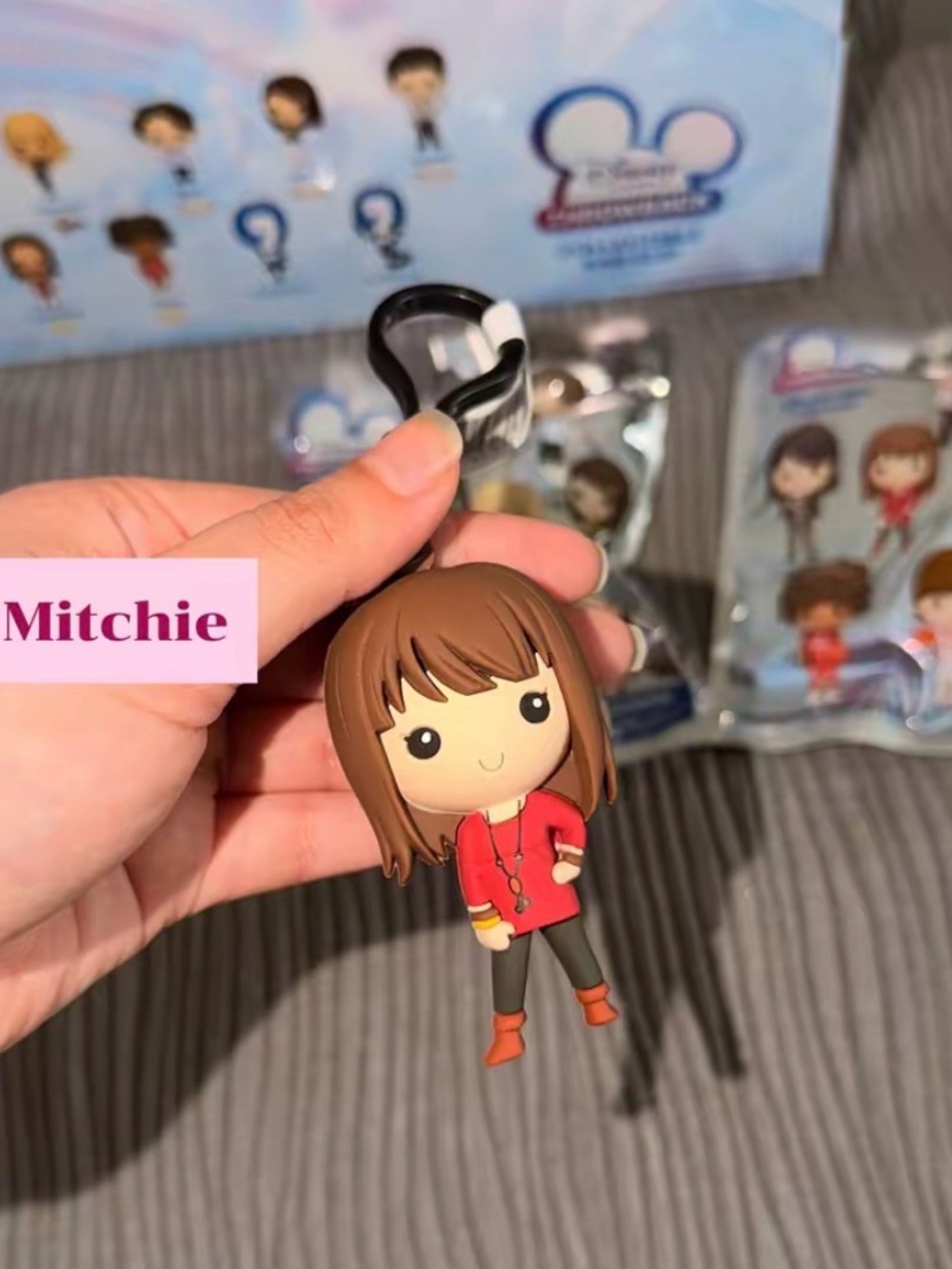 Camp Rock Disney Channel Throwback Bag Clips Mitchie Keychain